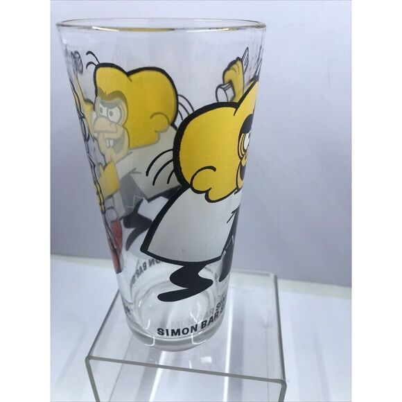 Simon Bar Sinister Cartoon Glass Pepsi Collector Series Vintage. Please Read - Picture 5 of 16
